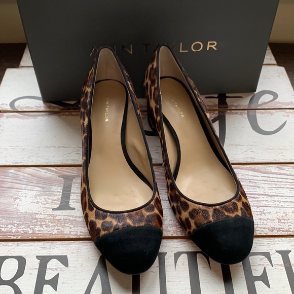 Ann Taylor Odelia Cheetah Print Shoe - Picture 2 of 7